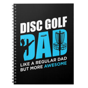 Caderno Espiral Pai de Golf de Disco