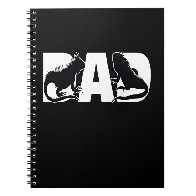 Caderno Espiral Pai Iguana (Frente)