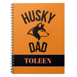 Caderno Espiral Pai personalizado, Pai de cão