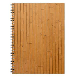Caderno Espiral Painéis de madeira