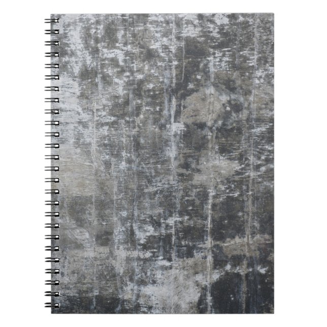 Caderno Espiral Painel Castanho e cinza (Frente)