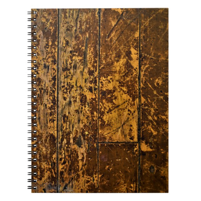 Caderno Espiral Painel da Madeira Vestida Antiga (Frente)