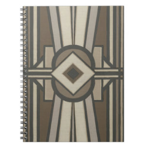 Caderno Espiral Painel de deco neutro II