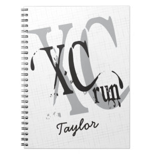 Caderno Espiral País Cruzado Personalizado Executando XC