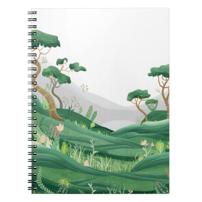 Caderno Espiral Paisagem (Frente)