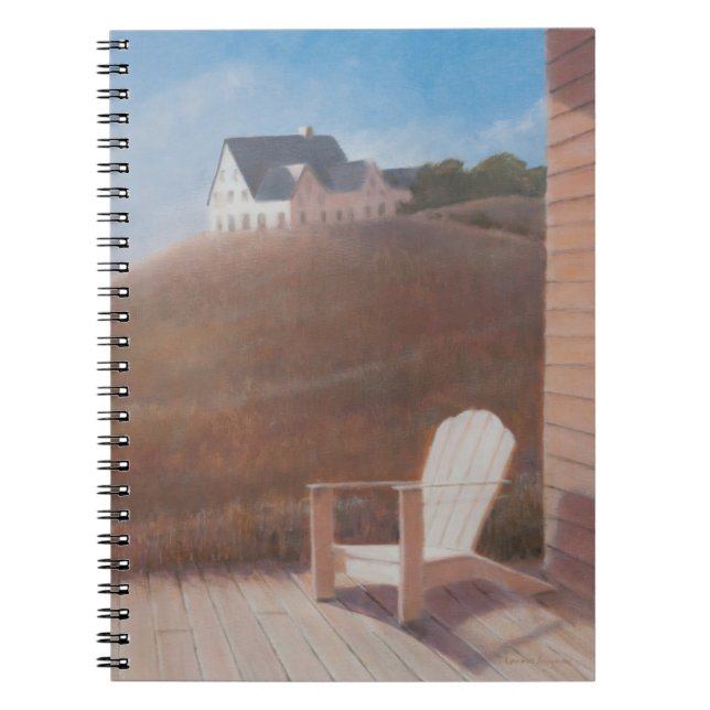 Caderno Espiral Paisagem 2012 de Maine (Frente)