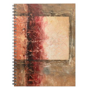 Caderno Espiral Paisagem Abstrato