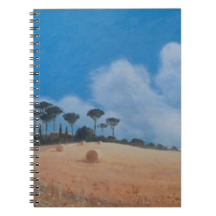 Caderno Espiral Paisagem perto de Paganico 2012