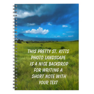 Caderno Espiral Paisagem rural de Kitts Santos