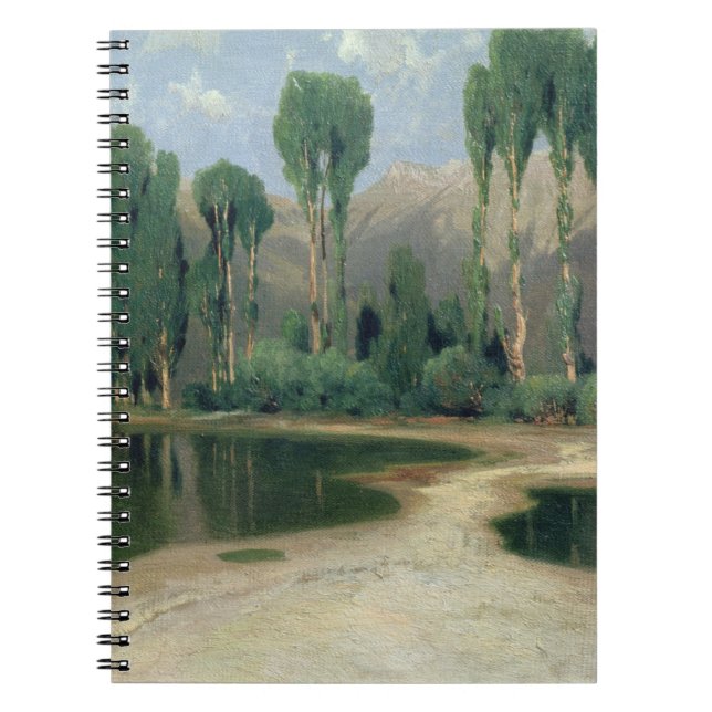 Caderno Espiral Paisagem suíça (Frente)