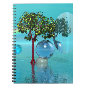 Caderno Espiral Paisagem Surreal
