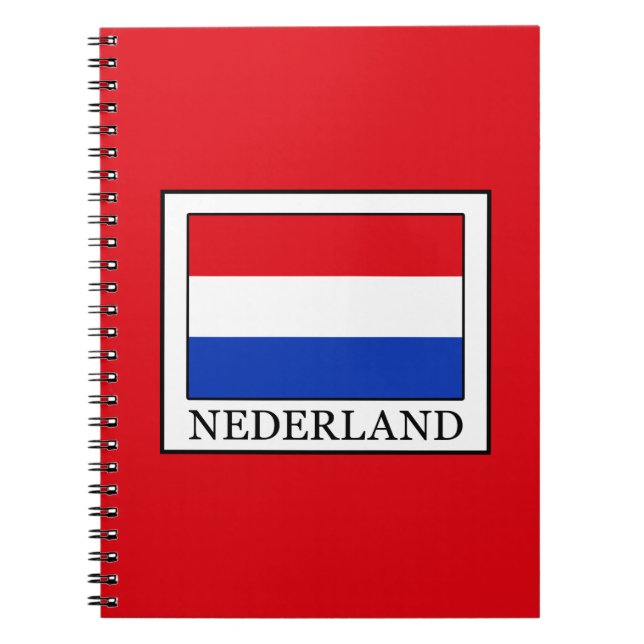 Caderno Espiral Países Baixos (Frente)