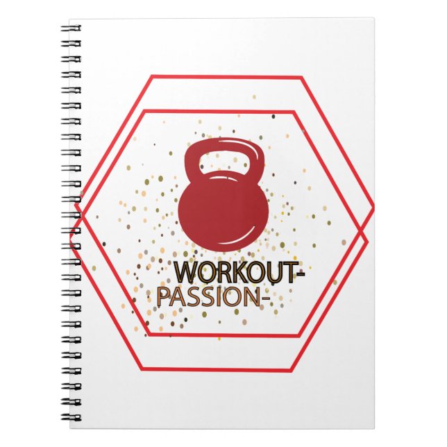 CADERNO ESPIRAL PAIXÃO DE CROSSFIT (Frente)