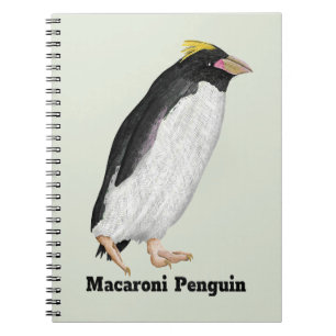 Caderno Espiral Palaeeudyptes Extinct Penguin