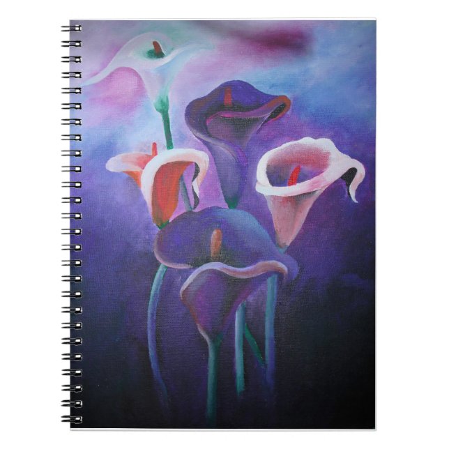 Caderno Espiral Palas Roxas Lilac E Arte Roxa (Frente)
