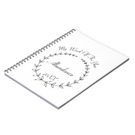 Caderno Espiral Palavra do Ano