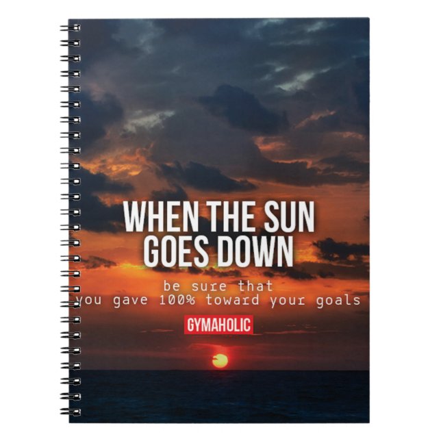 Caderno Espiral Palavras Motivacionais (Frente)