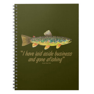 Caderno Espiral Palavras velhas da pesca