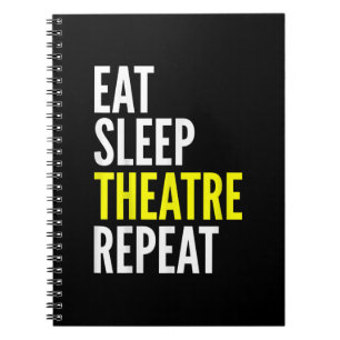 Caderno Espiral Palco Ator Gift T - Repetir a Atriz do Sono