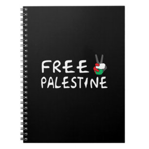 Caderno Espiral Palestina livre