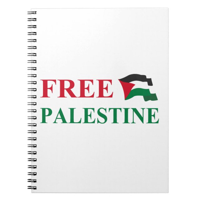 Caderno Espiral palestina livre nº 2 (Frente)