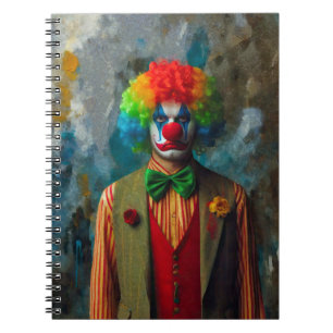 Caderno Espiral Palhaço