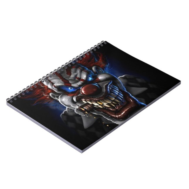 Caderno Espiral Palhaço e charuto maus (Left Side)