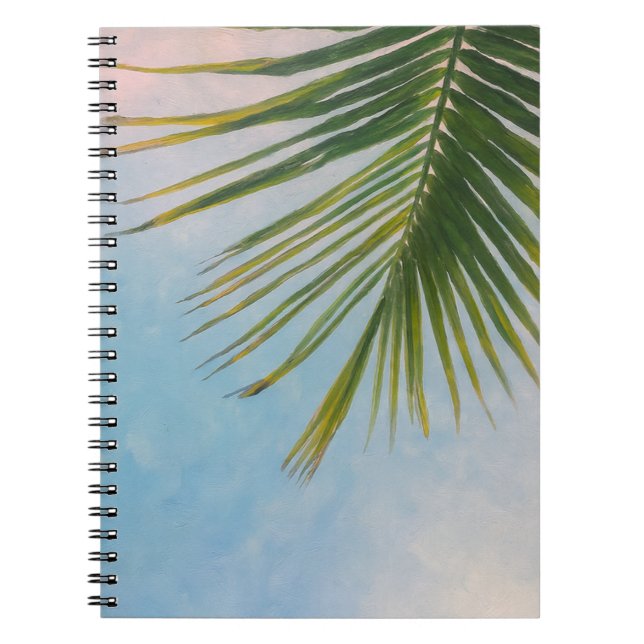 Caderno Espiral Palm Leaf Spiral Notebook (Frente)