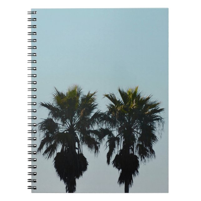 Caderno Espiral Palmeiras de Verão (Frente)