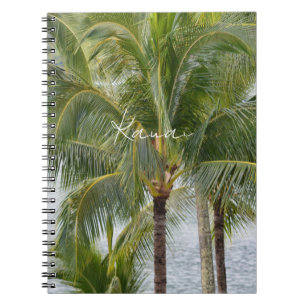 Caderno Espiral Palmeiras Tropicais Kauai