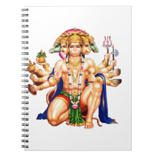 Caderno Espiral Panchmukhi Hanuman ji