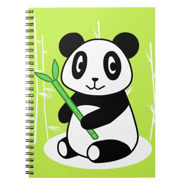Caderno Espiral Panda (Frente)