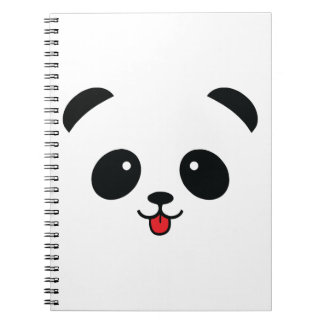 Caderno Espiral Panda bonito Blep Mlem Blop