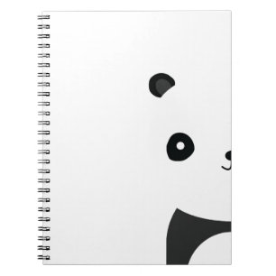 Caderno Espiral Panda calma