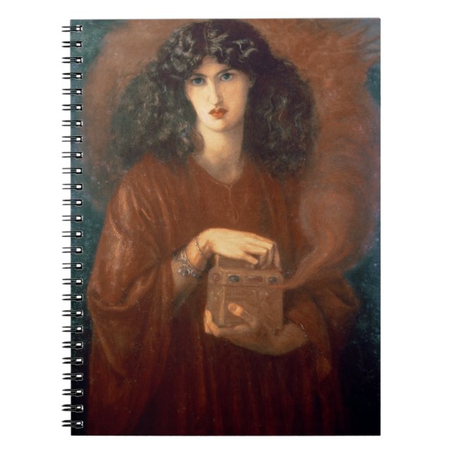 Caderno Espiral Pandora, 1871 (óleo em canvas) (Frente)