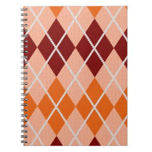 Caderno Espiral Pano realístico de Argyle