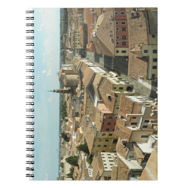 Caderno Espiral Panorama de Pádua (Frente)
