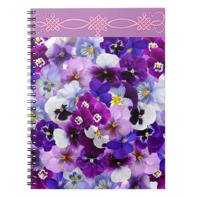 Caderno Espiral Pansias gloriosas, (Frente)