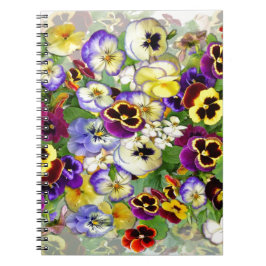 Caderno Espiral Pansy Cascade