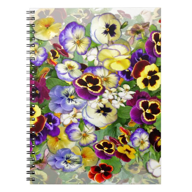 Caderno Espiral Pansy Cascade (Frente)