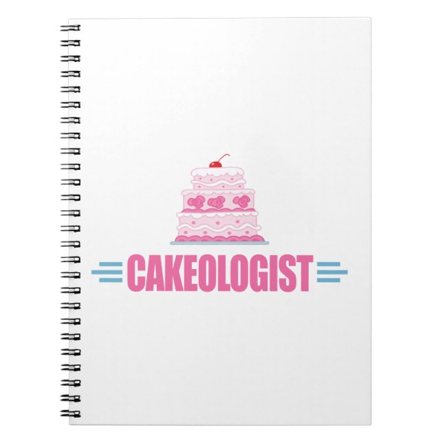 Caderno Espiral Pão de Bolo Engraçado (Frente)