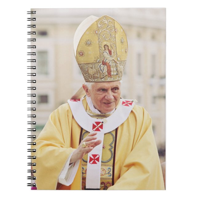 Caderno Espiral Papa Bento XVI (Frente)
