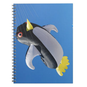Caderno Espiral Papagaio do pinguim