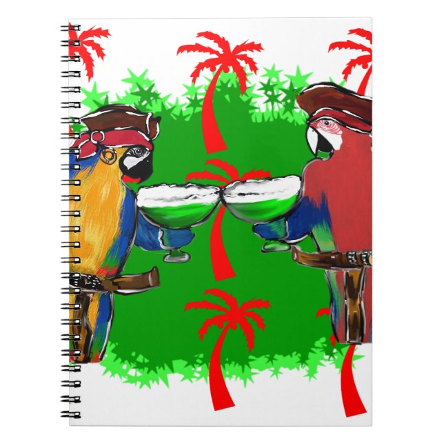 Caderno Espiral PAPagaios PIRATA (Frente)