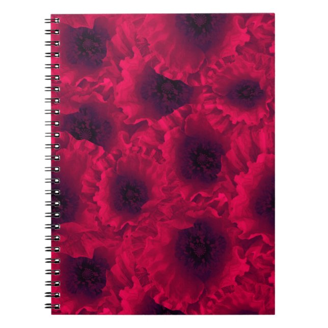 Caderno Espiral Papagaios vermelhos (Frente)