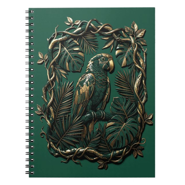 Caderno Espiral Papagayo (Frente)