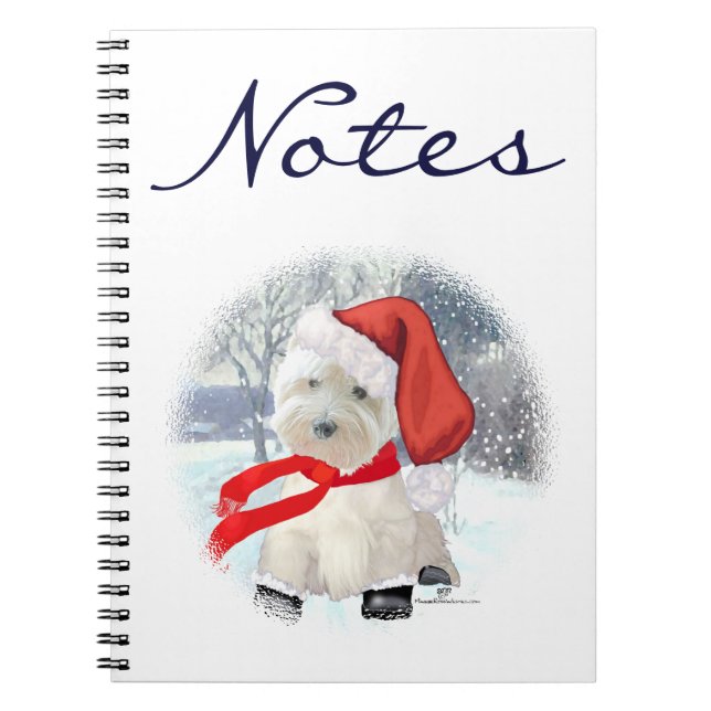 Caderno Espiral Papai Noel de Botas (Frente)