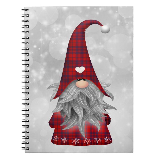 Caderno Espiral Papai Noel do Natal         (Frente)