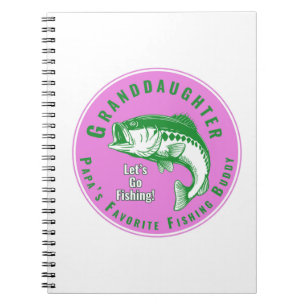 Caderno Espiral Papai's Favite Fisheries Buddy
