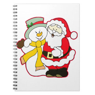 Caderno Espiral PAPAIS NOEIS COM GELO NO NATAL. Hei! Hei! Hei!